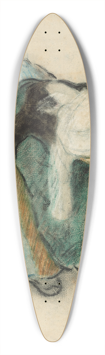 Paul Gauguin - A Breton Gleaner 39.3 inch art pintail longboard deck