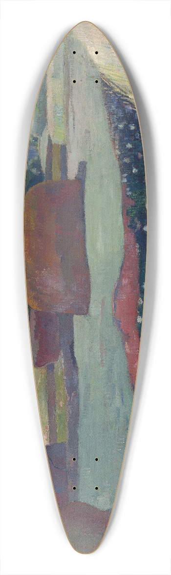 Paul Gauguin - Haystacks in Brittany 39.3 inch art pintail longboard deck