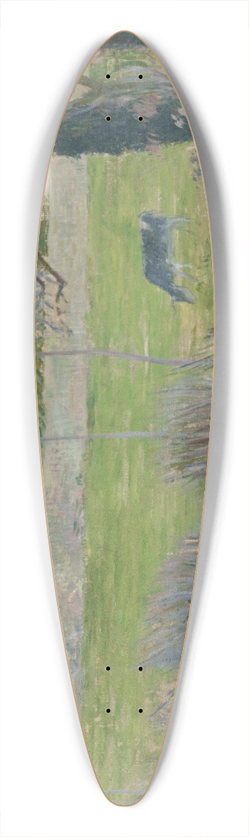 Paul Gauguin - Sur lAven en amont de Pont-Aven 39.3 inch art pintail longboard deck
