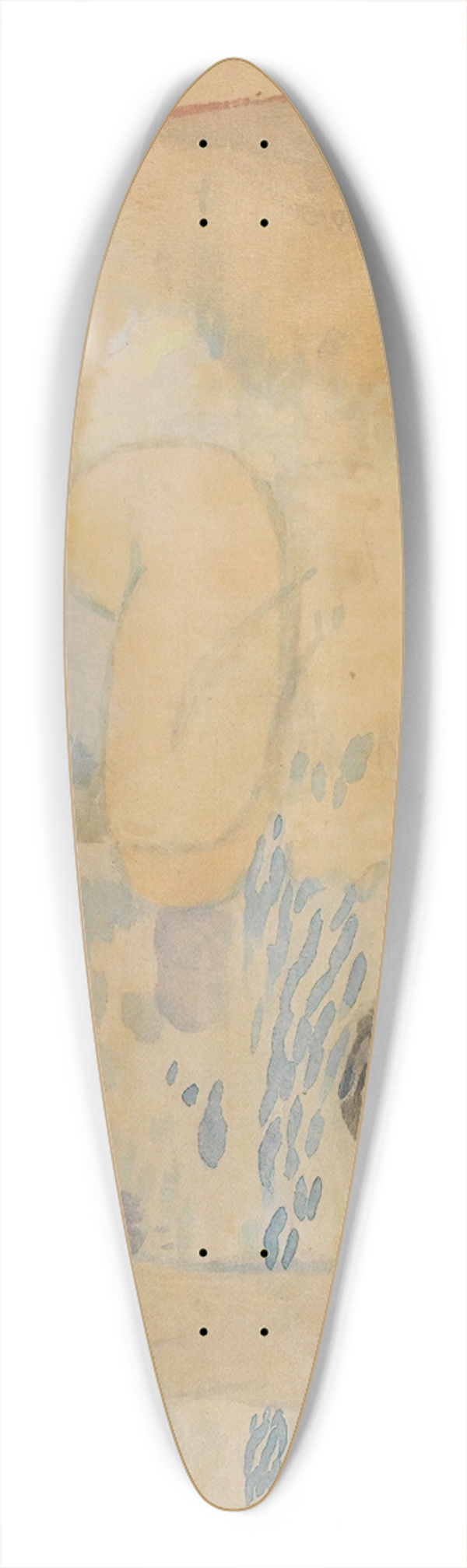 Paul Gauguin - tudes De Femmes Et Cheval 39.3 inch art pintail longboard deck