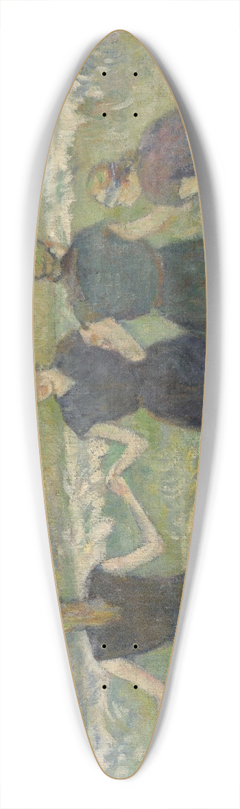 Paul Gauguin - Women Bathing 39.3 inch art pintail longboard deck