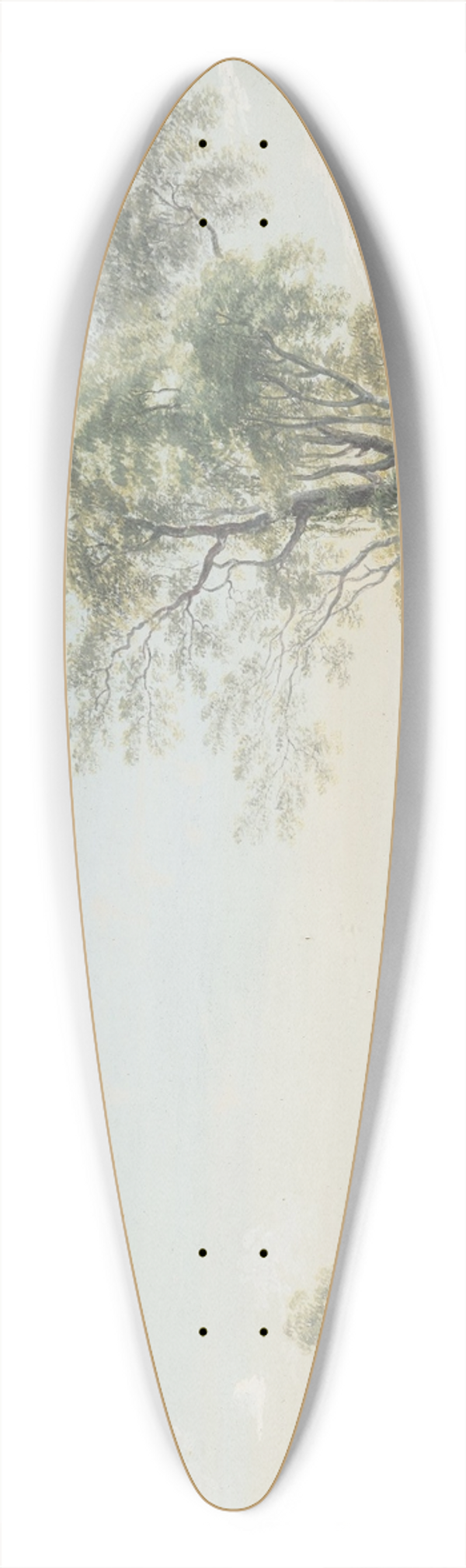 Paul Sandby - Noon 39.3 inch art pintail longboard deck