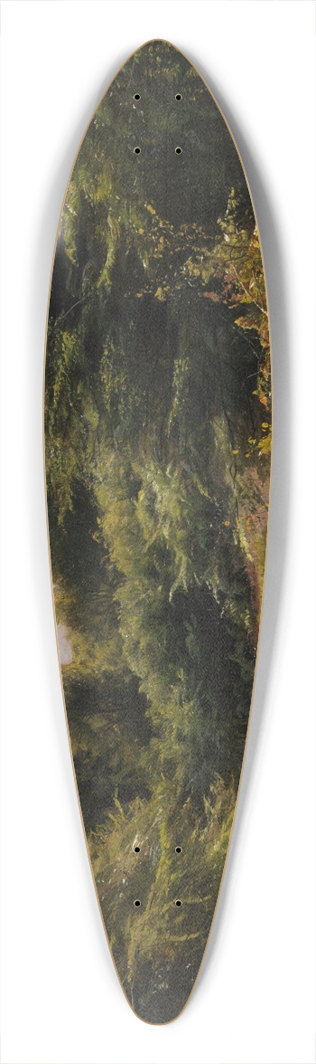Peder Mrk Mnsted - Late summer at Waldteich 39.3 inch art pintail longboard deck