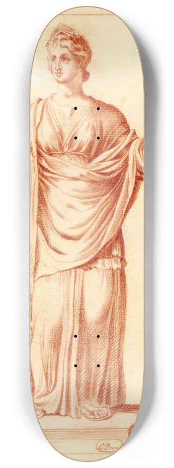 Cornelis Pronk - Beeld van Ceres 8.25 inch art skate deck