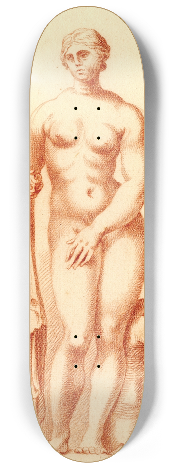 Cornelis Pronk - Beeld van staande naakte vrouw 8.25 inch art skate deck