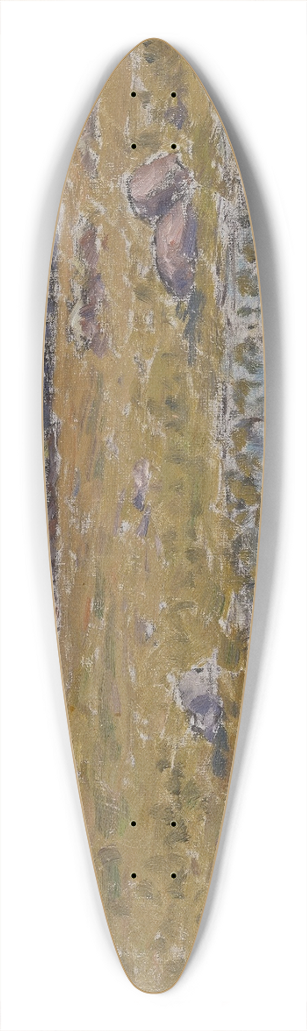 Per Ekstrm - Grsgrd Church 39.3 inch art pintail longboard deck