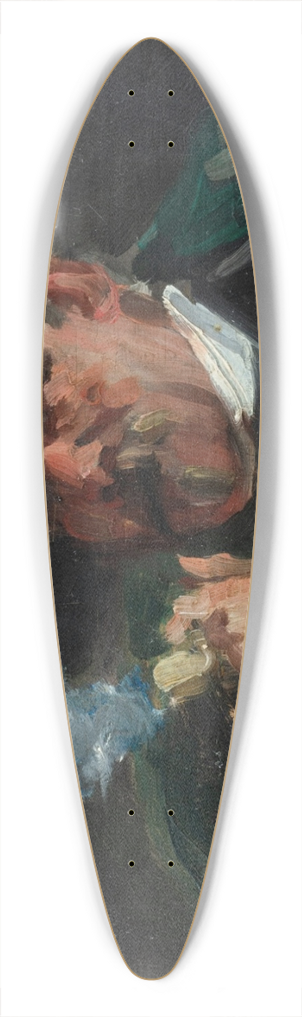 Pericles Pantazis - Portrait of the painter Guillaume Vogels (1836-1896) 39.3 inch art pintail longboard deck