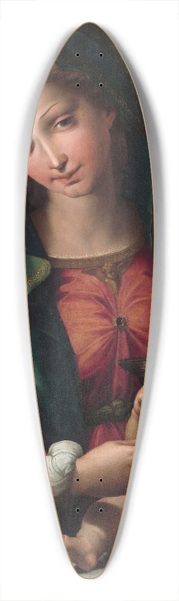 Perino Del Vaga - The Holy Family with the Infant Saint John the Baptist 39.3 inch art pintail longboard deck