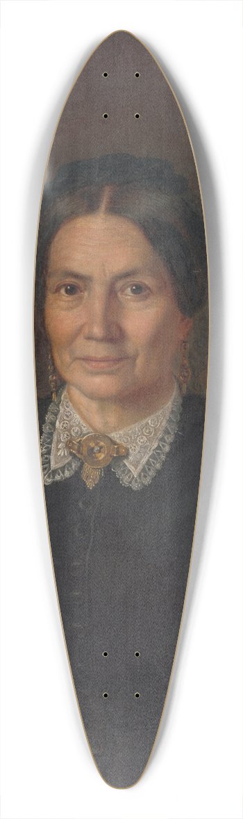 Peter Michal Boh - Portrait of a Lady 39.3 inch art pintail longboard deck