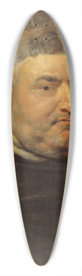Peter Paul Rubens - Dominican friar 39.3 inch art pintail longboard deck