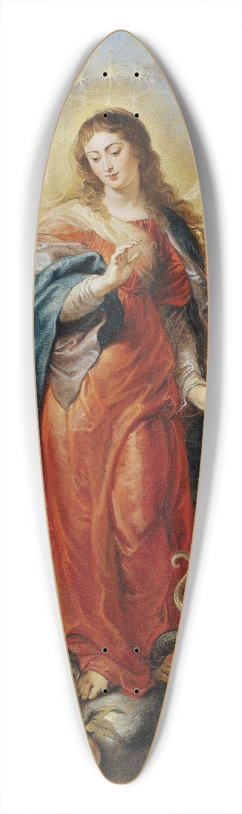 Peter Paul Rubens - Immaculate Conception 39.3 inch art pintail longboard deck