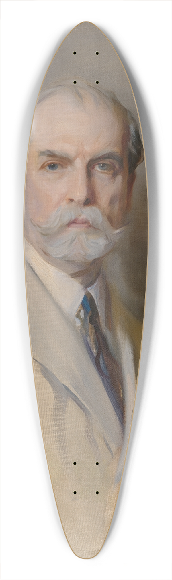 Philip Alexius de Lszl - Charles Evans Hughes 39.3 inch art pintail longboard deck