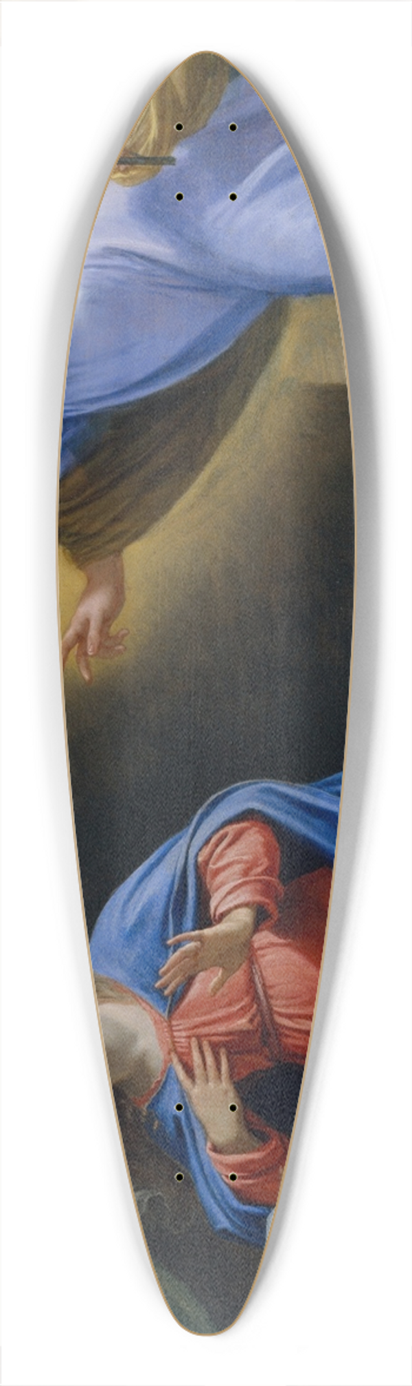 Philippe de Champaigne - The Annunciation 39.3 inch art pintail longboard deck