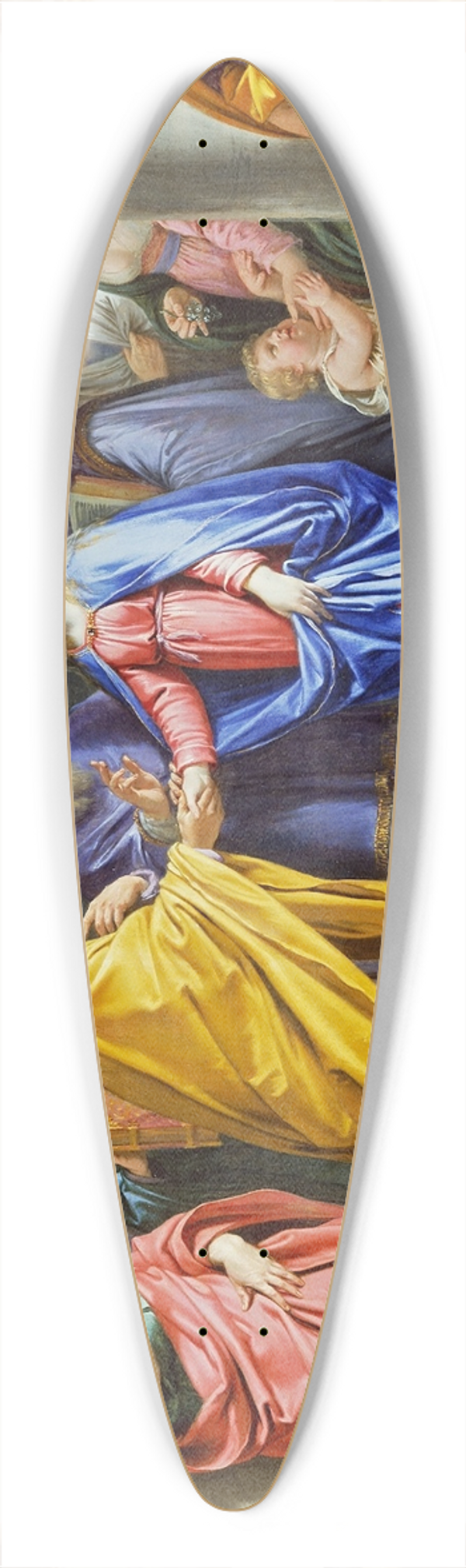 Philippe de Champaigne - The Marriage of the Virgin 39.3 inch art pintail longboard deck