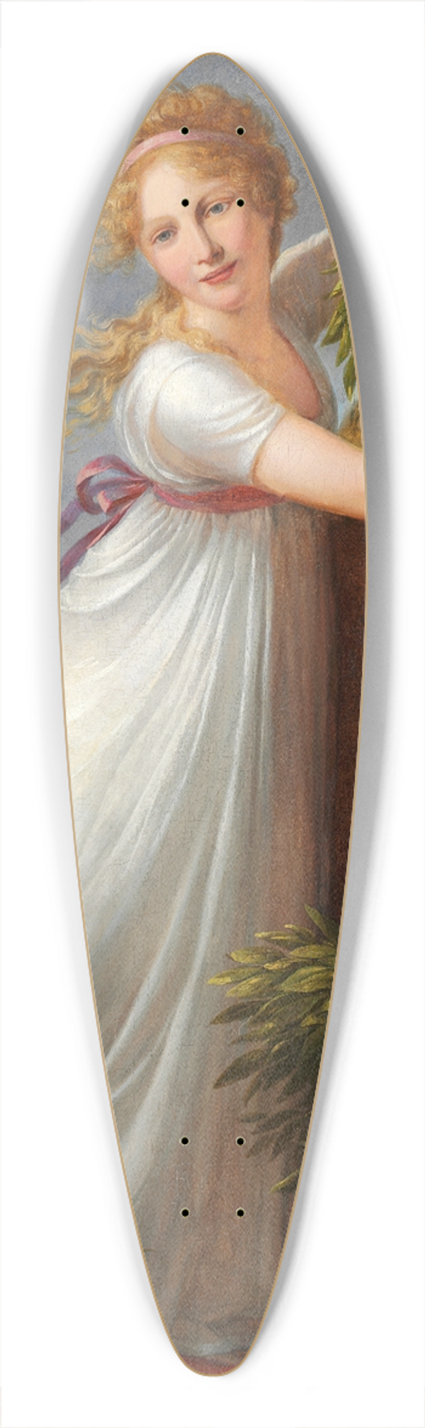 Philipp Friedrich Von Hetsch - Ida Brun garlanding her mothers bust 39.3 inch art pintail longboard deck