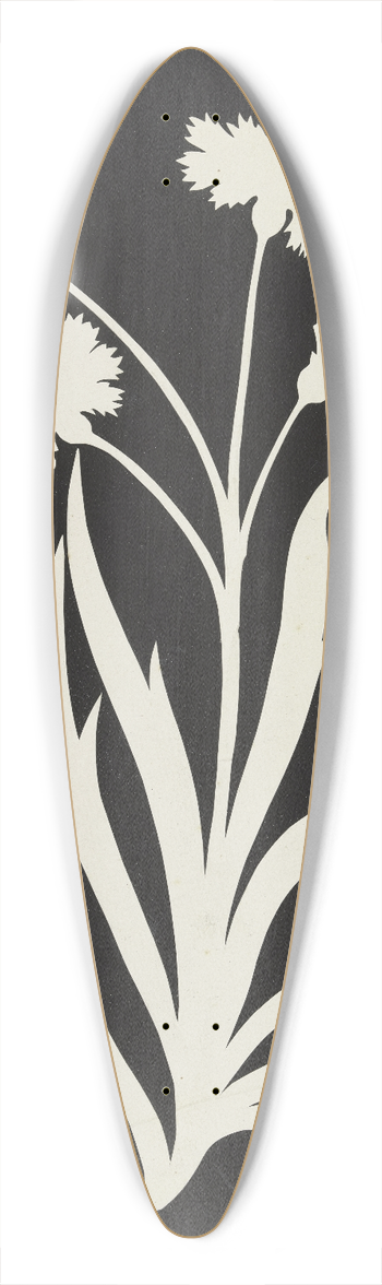 Philipp Otto Runge - Cornflower 39.3 inch art pintail longboard deck
