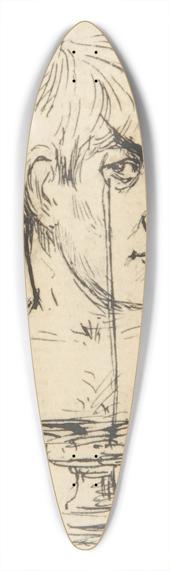 Phil May - Phil Mays Bust. Has he 39.3 inch art pintail longboard deck