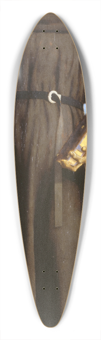 Piero Della Francesca - Saint Nicholas of Tolentino 39.3 inch art pintail longboard deck