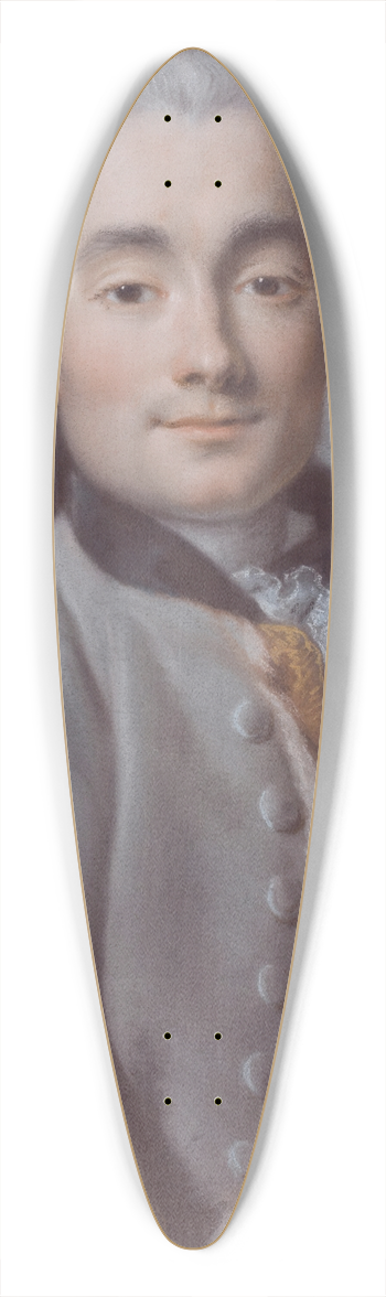 Pierre Allais - Portrait of a Young Officer 39.3 inch art pintail longboard deck