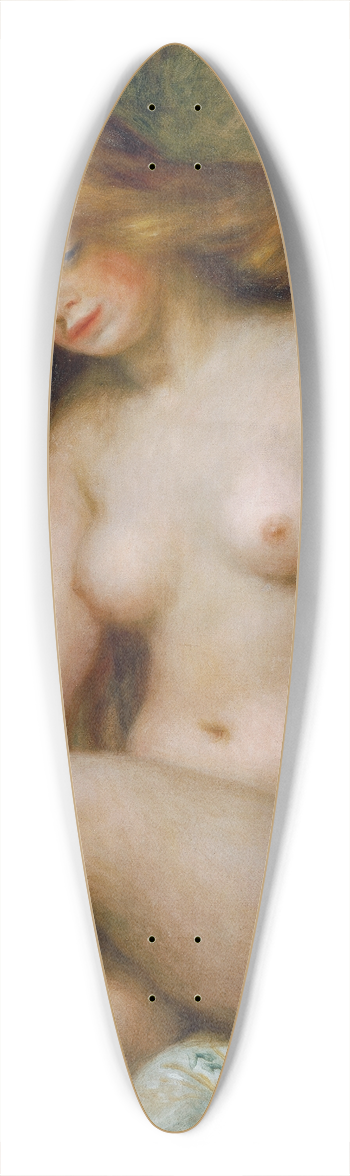 Pierre-Auguste Renoir - Badende mit blondem, offenem Haar 39.3 inch art pintail longboard deck