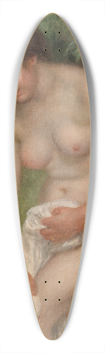 Pierre-Auguste Renoir - Bather Drying Herself (Baigneuse sessuyant) 39.3 inch art pintail longboard deck