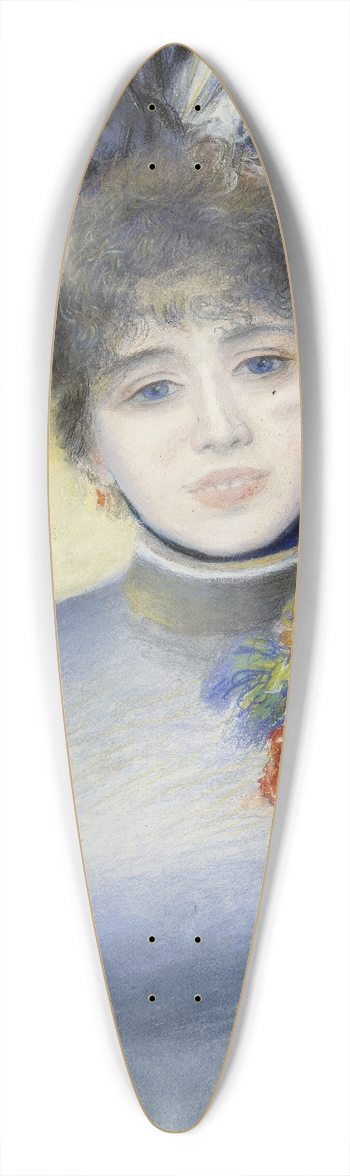 Pierre-Auguste Renoir - Caroline Rmy 39.3 inch art pintail longboard deck