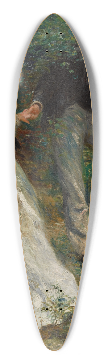 Pierre-Auguste Renoir - La Promenade 39.3 inch art pintail longboard deck