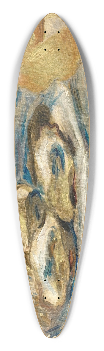 Pierre-Auguste Renoir - Nature Morte Aux Citrons Et Aux Hutres 39.3 inch art pintail longboard deck