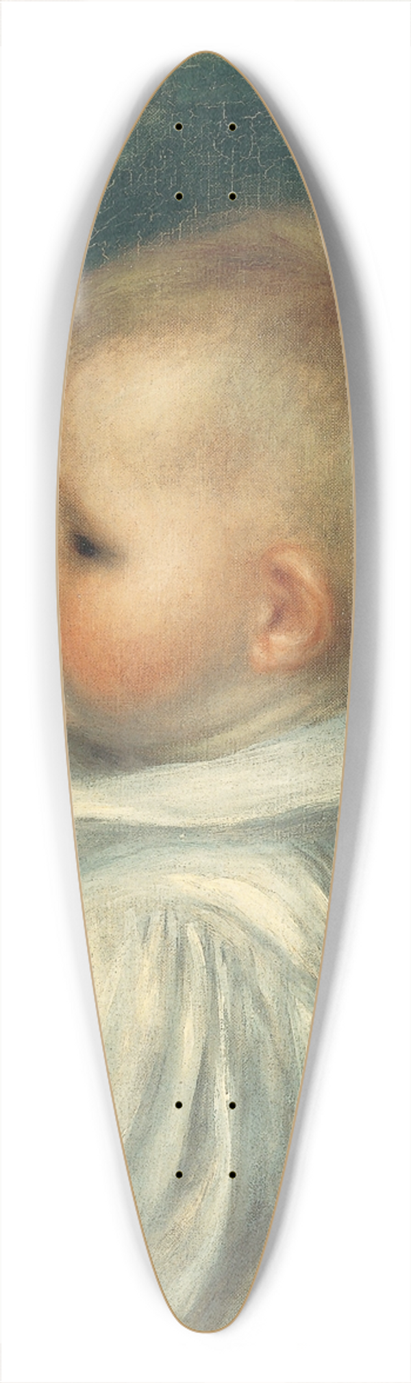 Pierre-Auguste Renoir - Portrait of Claude Renoir 39.3 inch art pintail longboard deck