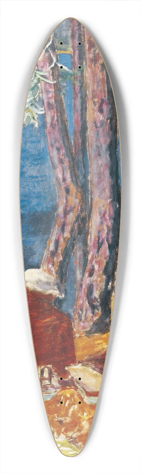 Pierre Bonnard - Bord de mer, sous les pins 39.3 inch art pintail longboard deck