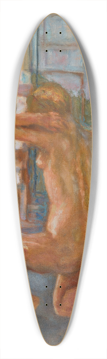 Pierre Bonnard - Femme au tub 39.3 inch art pintail longboard deck