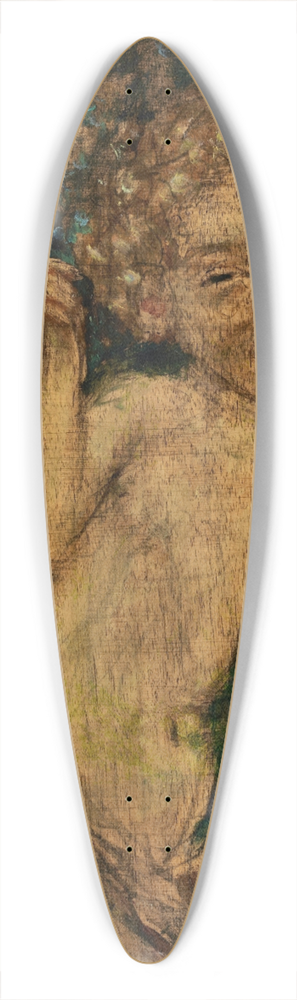 Pierre Bonnard - Le Faune 39.3 inch art pintail longboard deck