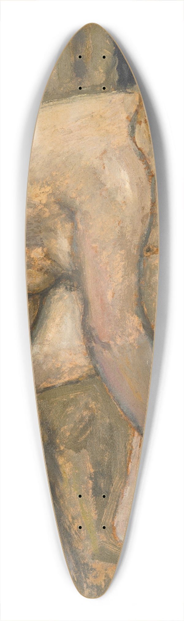 Pierre Bonnard - Nude 39.3 inch art pintail longboard deck