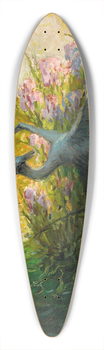 Pierre-Eugne Montzin - Hron 39.3 inch art pintail longboard deck