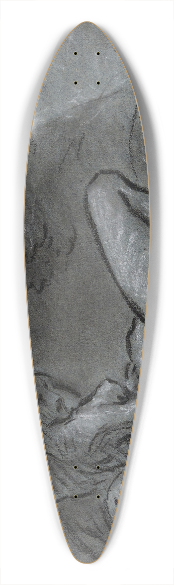 Pierre-Paul Prud'hon - Jeune femme nue allonge 39.3 inch art pintail longboard deck