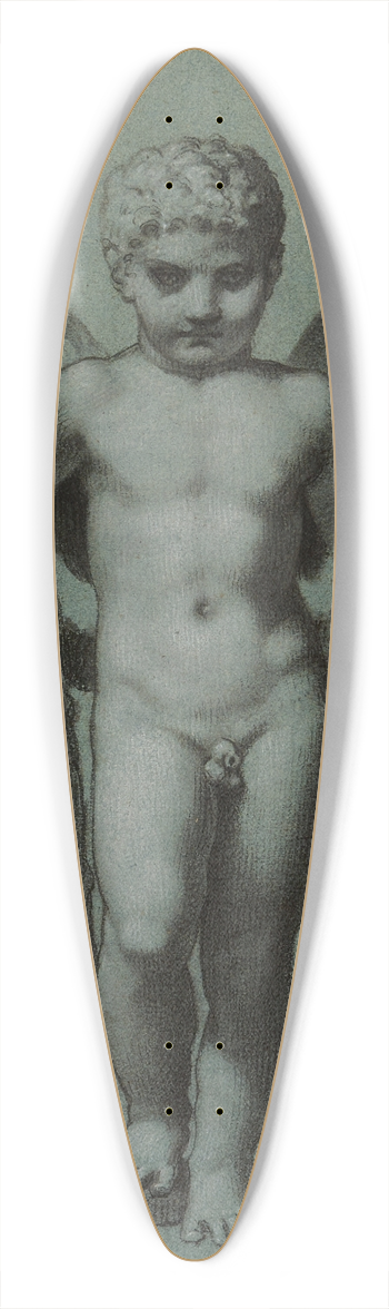 Pierre-Paul Prud'hon - Le gnie de la Force 39.3 inch art pintail longboard deck