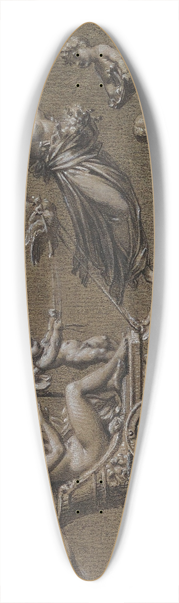 Pierre-Paul Prud'hon - Le Printemps, dit le Triomphe de Vnus 39.3 inch art pintail longboard deck