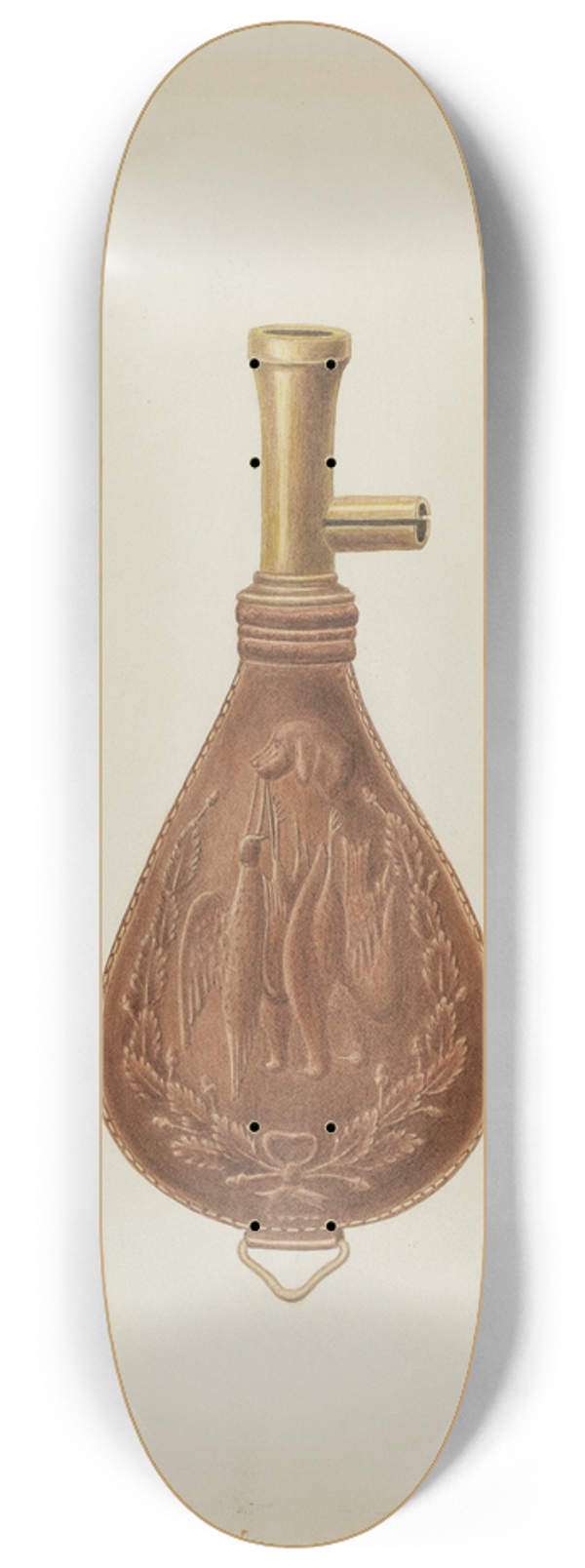 Cornelius Christoffels - Powder Flask 8.25 inch art skate deck