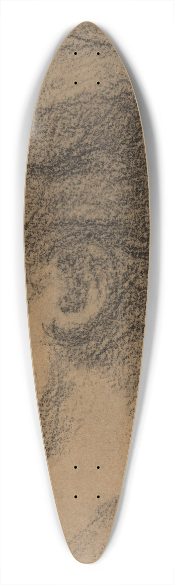 Pierre Puvis de Chavannes - Tte de femme V 39.3 inch art pintail longboard deck