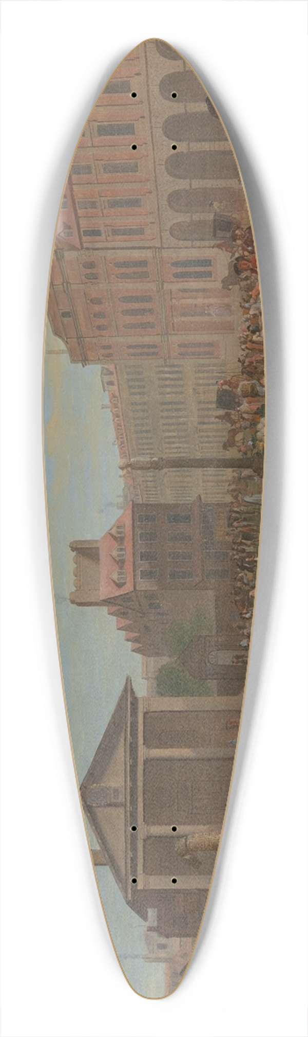 Pieter Angillis - Covent Garden 39.3 inch art pintail longboard deck