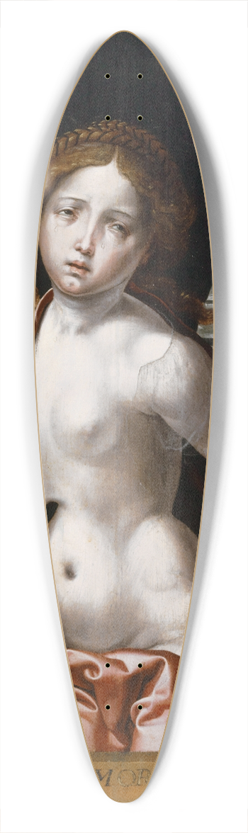 Pieter Coecke van Aelst - Lucretia 39.3 inch art pintail longboard deck