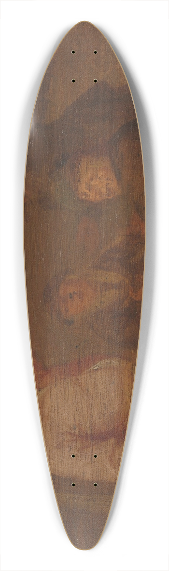 Pieter Harmensz. Verelst - Peasants Drinking in a Barn 39.3 inch art pintail longboard deck