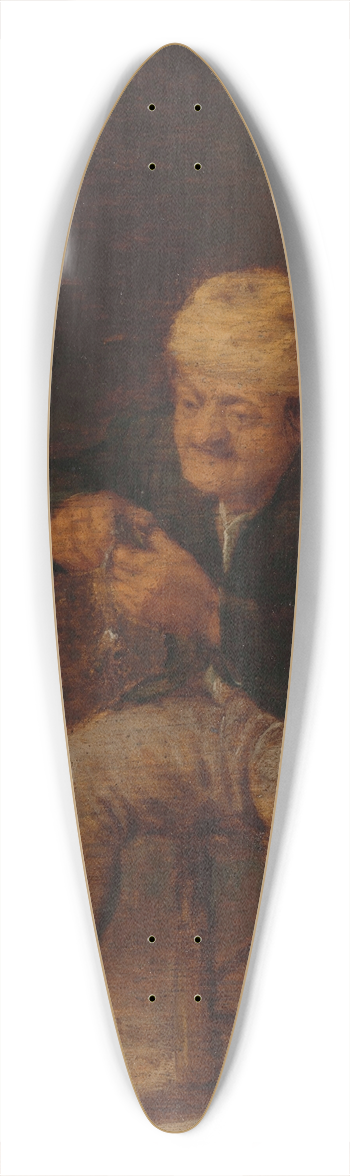 Pieter Harmensz. Verelst - The Herring-Eater 39.3 inch art pintail longboard deck