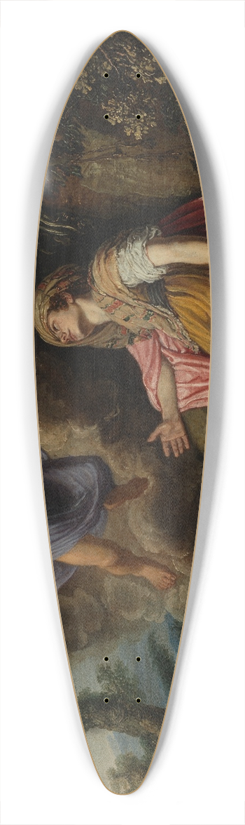 Pieter Lastman - Hagar and the Angel 39.3 inch art pintail longboard deck
