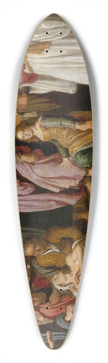 Pieter Lastman - The Raising of Lazarus 39.3 inch art pintail longboard deck