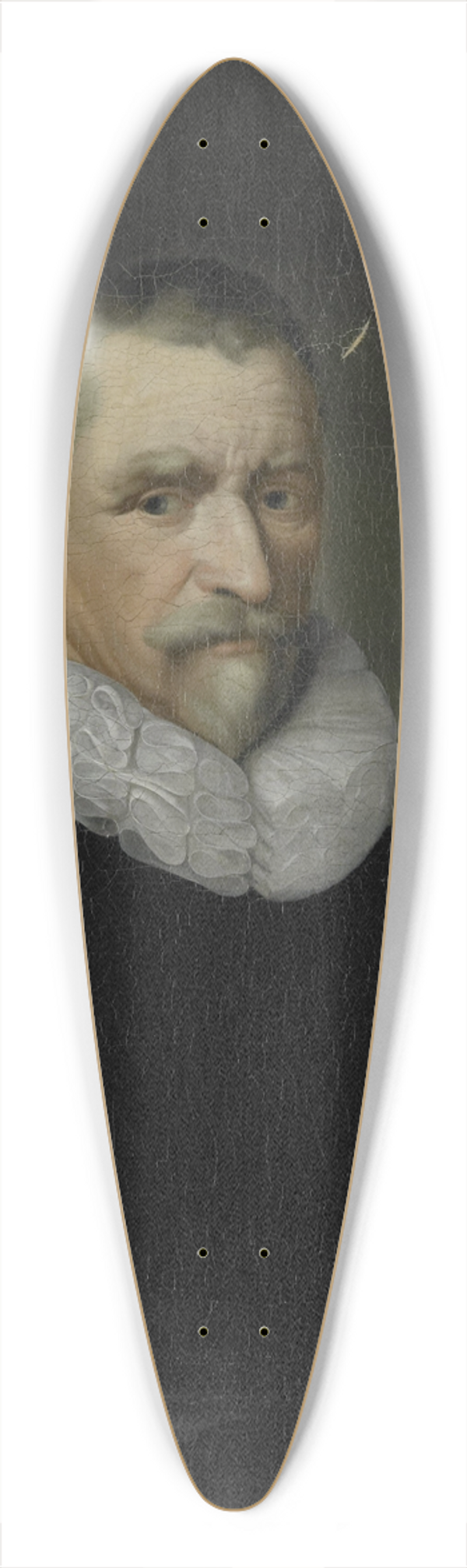 Pieter Van Der Werff - Portrait of Cornelis Jansz Hartigsvelt, Director of the Rotterdam Chamber of the Dutch East India Company, elected 1639 39.3 inch art pintail longboard deck