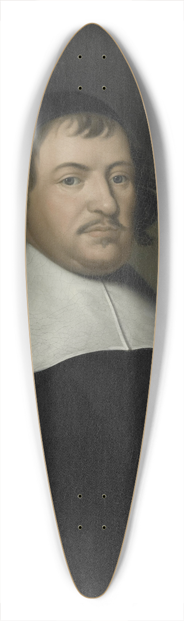 Pieter Van Der Werff - Portrait of Cornelis van den Bergh, Director of the Rotterdam Chamber of the Dutch East India Company, elected 1659 39.3 inch art pintail longboard deck