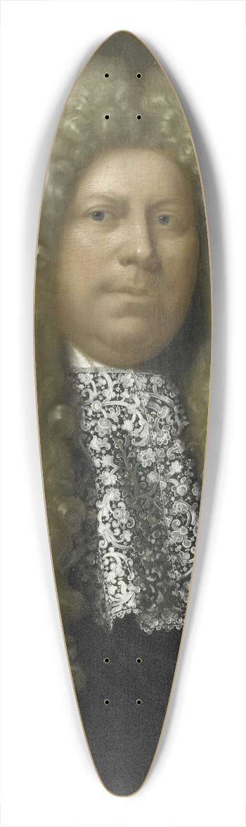 Pieter Van Der Werff - Portrait of Jacob Dane, Director of the Rotterdam Chamber of the Dutch East India Company, elected 1689 39.3 inch art pintail longboard deck