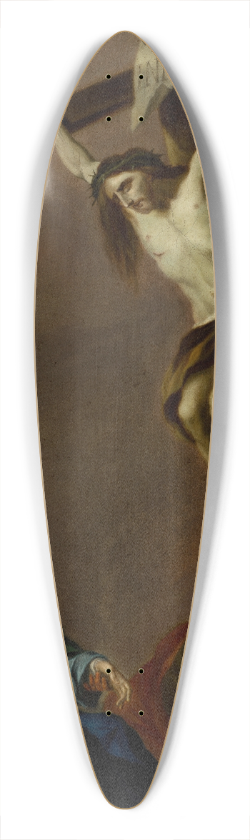 Pietro Bardellino - Modello for an Altarpiece of The Crucifixion with the Virgin, Mary Magdalen, and Saint John 39.3 inch art pintail longboard deck