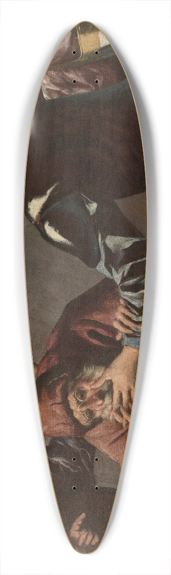 Pietro della Vecchia - Chiromancer 39.3 inch art pintail longboard deck